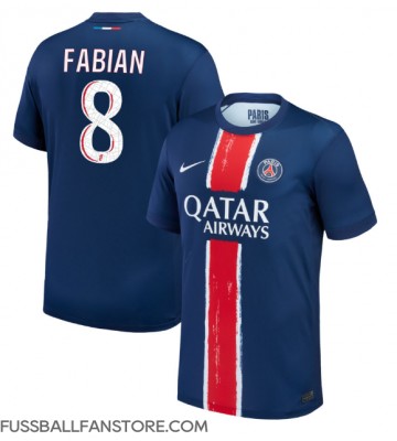 Paris Saint-Germain Fabian Ruiz #8 Replik Heimtrikot 2024-25 Kurzarm